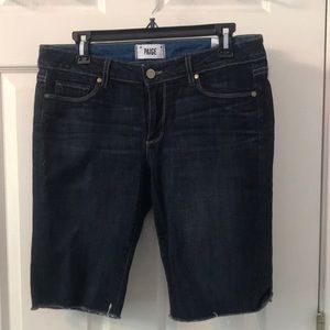 Paige Bermuda shorts size 30